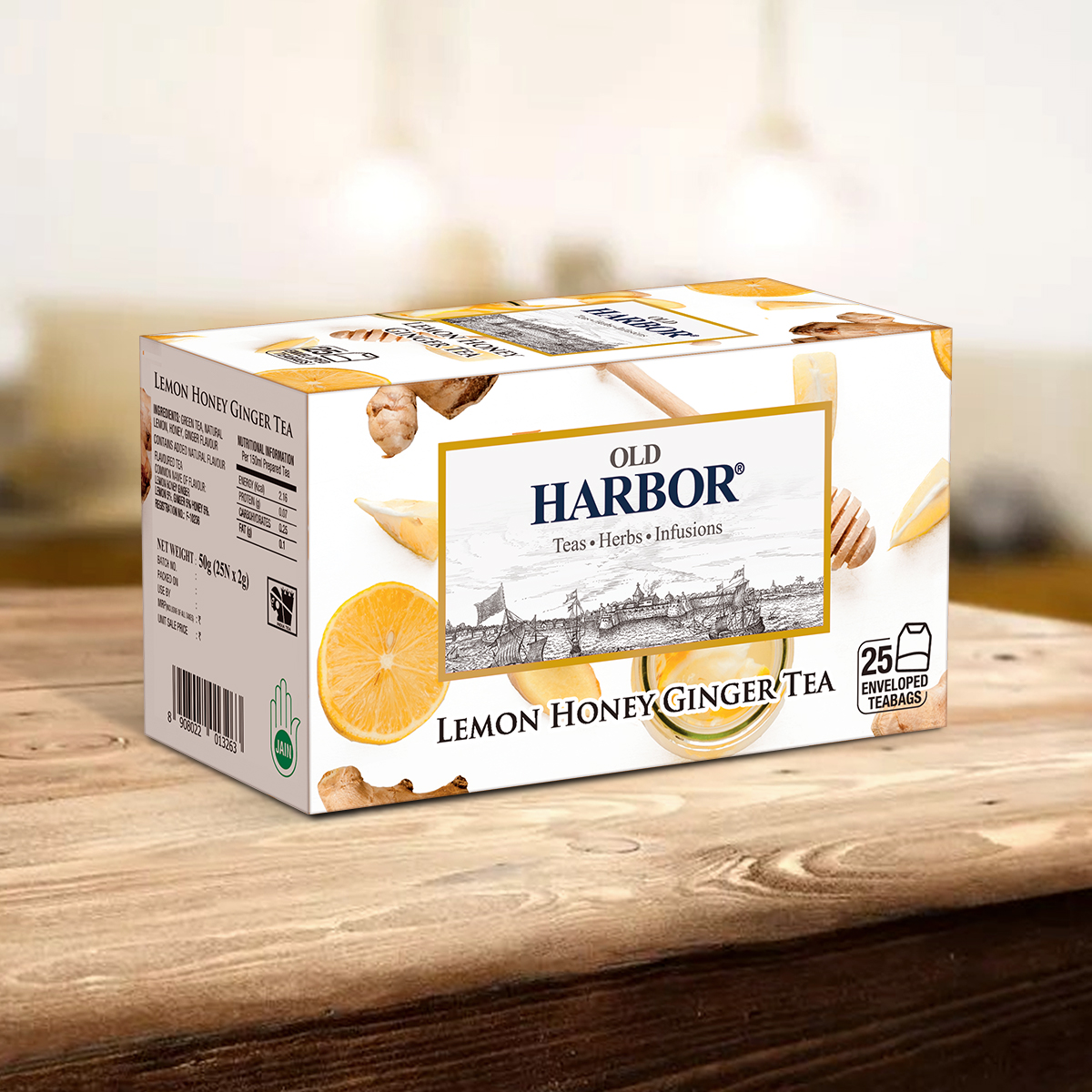 Lemon Honey Ginger Tea