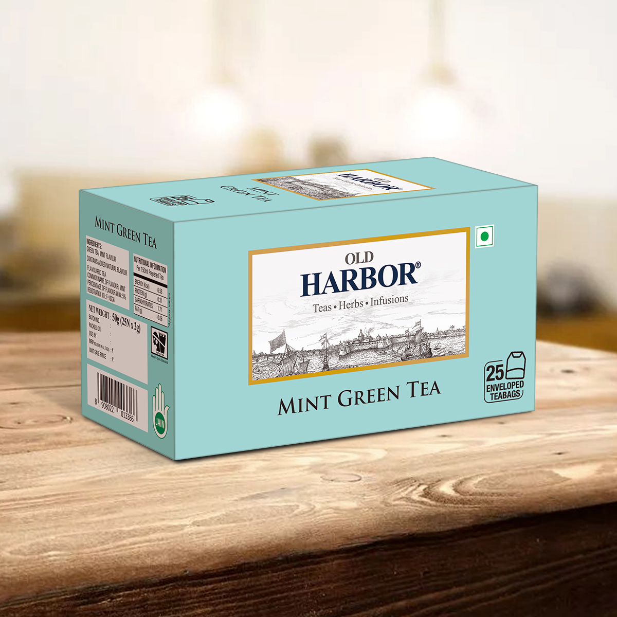 Mint Green tea